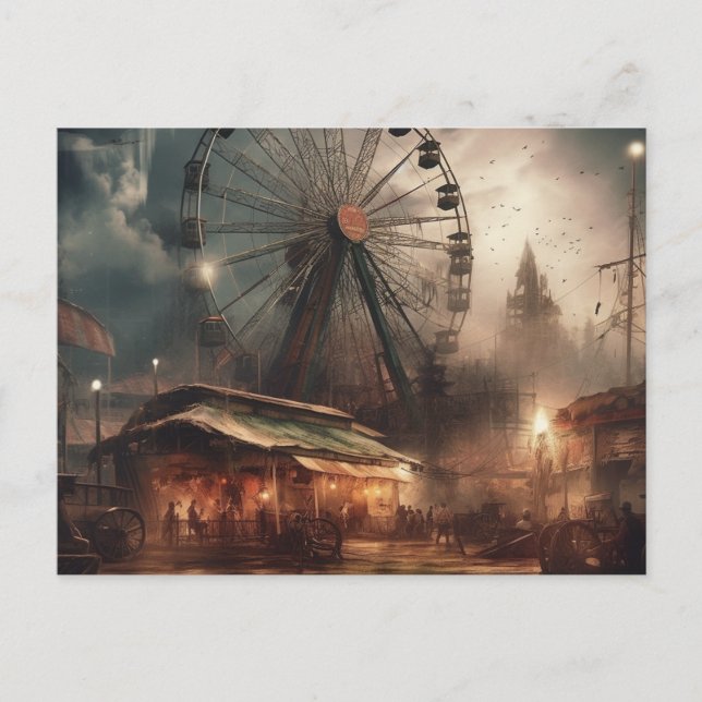  apocalyptic circus postcard (Front)