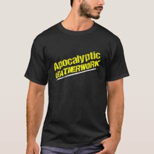 Apocalyptic Leatherwork I Leather Craft Leather T-Shirt