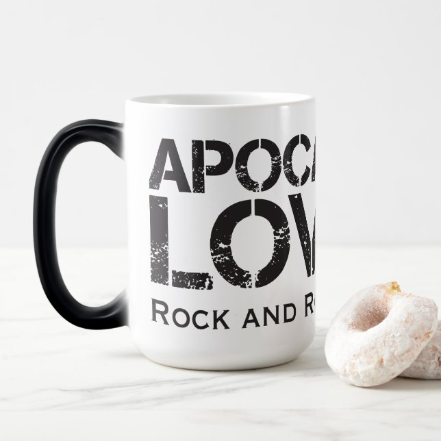 Apocalyptic Lovers #Since1989 Coffee Mug (With Donut)