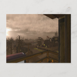 Apocalyptic postcard