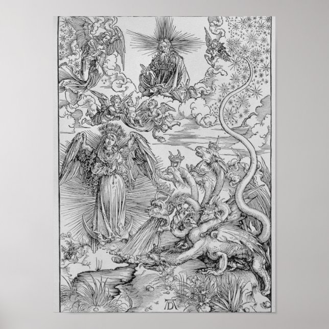 Apocalyptical scene poster (Front)