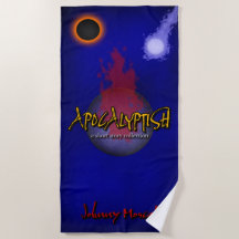Apocalyptish Beach Towel