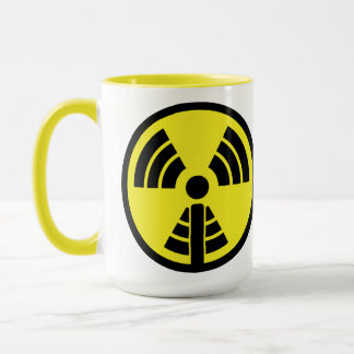 Apodcastalypse Mug! With the radiation logo! Mug