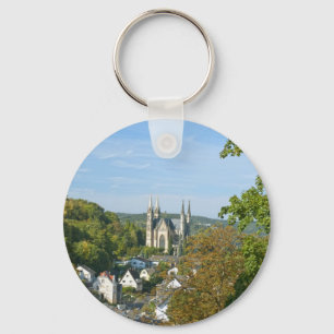 Apollinaris church in Remagen, Germany Keychain