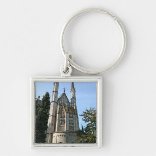 Apollinaris Church in Remagen, Germany Keychain