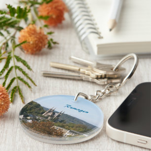 Apollinaris church in Remagen, Germany Keychain