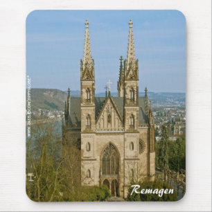 Apollinaris church in Remagen, Germany Mouse Pad