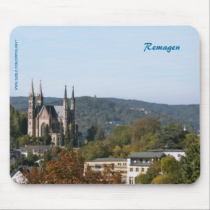 Apollinaris church in Remagen, Germany Mouse Pad