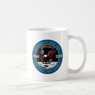 Apollo 11 50th Anniversary Mission Patch Insignia Coffee Mug