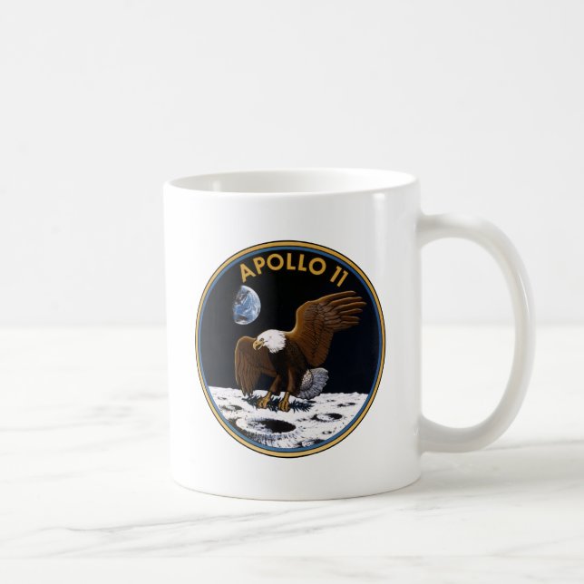 Apollo 11 coffee mug (Right)