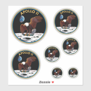 Apollo 11 insignia Sticker Pack