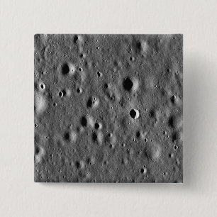 Apollo 11 landing site 2 inch square button