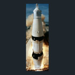 Apollo 11 Launch Poster<br><div class="desc">The primary objective of Apollo 11 was to complete a national goal set by President John F. Kennedy on May 25, 1961: perform a crewed lunar landing and return to Earth. Additional flight objectives included scientific exploration by the lunar module, or LM, crew; deployment of a television camera to transmit...</div>