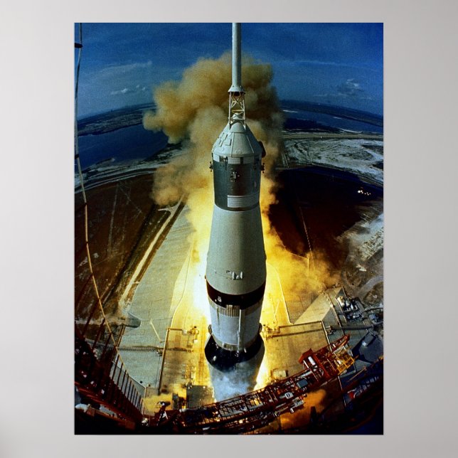 Apollo 11 Launch Poster (Front)