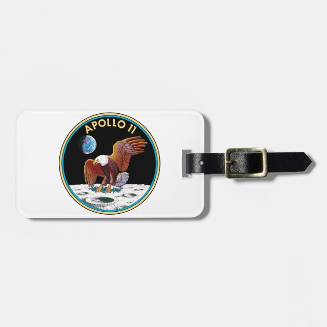 Apollo 11 luggage tag (Front Horizontal)