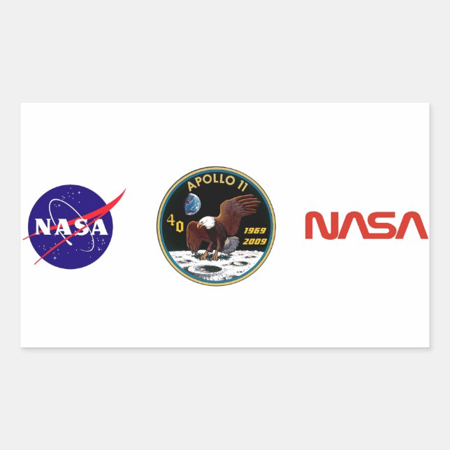 Apollo 11: We Reach The Moon Sticker (Front)