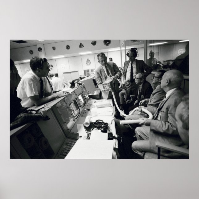 Apollo 13 Mission Control Centre Poster (Front)
