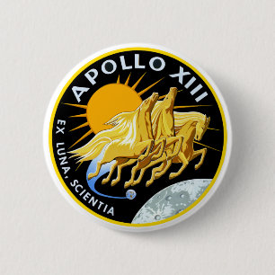 Apollo 13: Survival 2 Inch Round Button