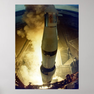 Apollo 14 Launch Poster