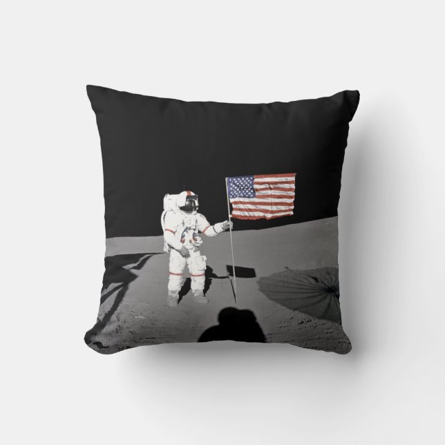 Apollo 14 throw pillow (Front)