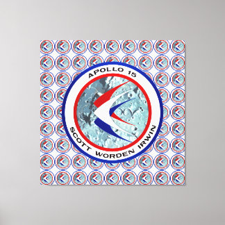 Apollo 15-insignia     canvas print