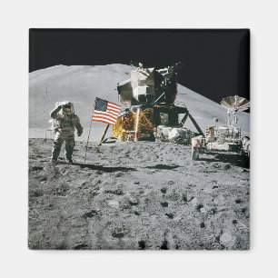 Apollo 15 Lunar Module Moon Landing Nasa 1971 Magnet