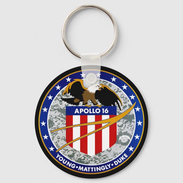 Apollo 16  keychain (Front)