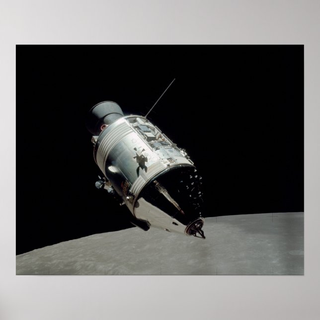 Apollo 17 Command Module Poster (Front)