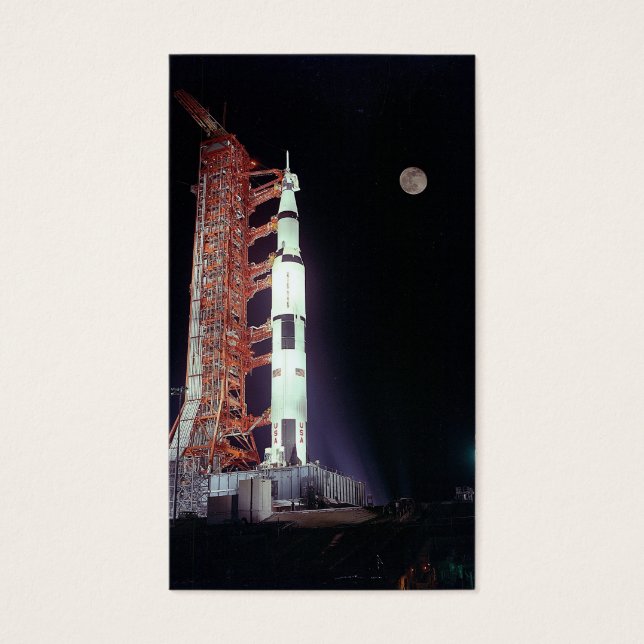 APOLLO 17 (lancement de la mission du programme sp (Devant)