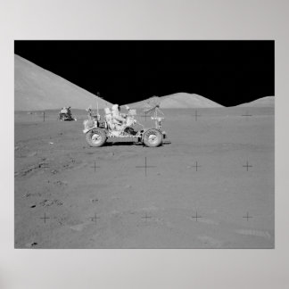 Apollo 17 Lunar Roving Vehicle Poster