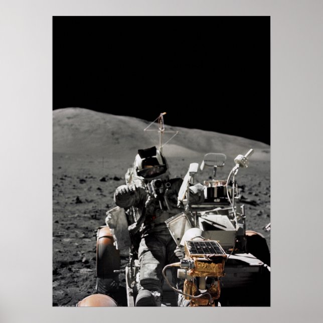 Apollo 17 Lunar Roving Vehicle Poster (Front)