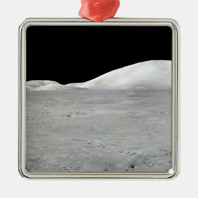 Apollo 17 Panorama Metal Ornament (Front)