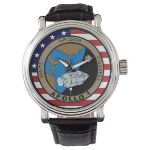 Apollo 1 Mission Patch Logo Watch