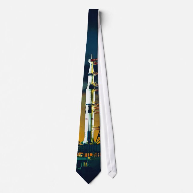 Apollo 4 Saturn V on Pad A Launch Complex 39 Tie (Front)