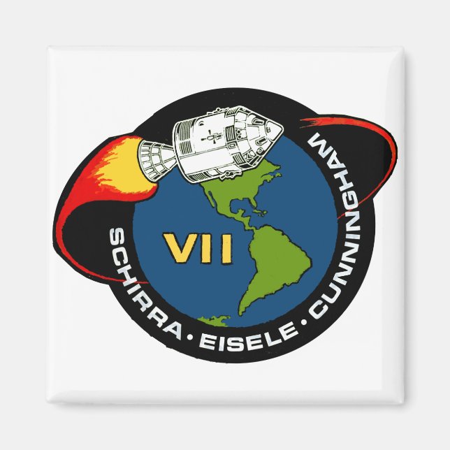 Apollo 7 magnet (Front)