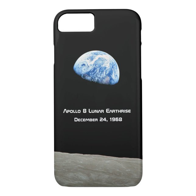Apollo 8 Lunar Earthrise 50th Anniversary Case-Mate iPhone Case (Back)