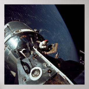 Apollo 9 Command and Service Modules Poster