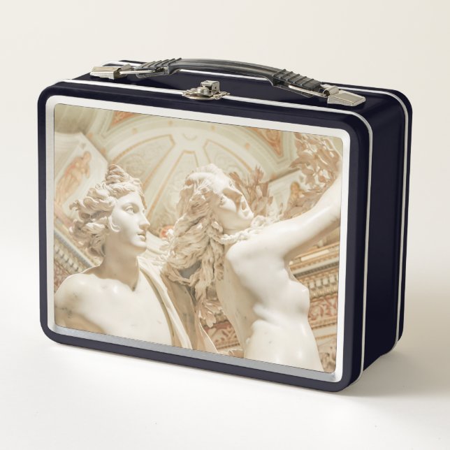 Apollo and Daphne Bernini Masterpiece, Italy Metal Lunch Box (Front)