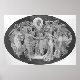 Apollo And The Muses Poster
