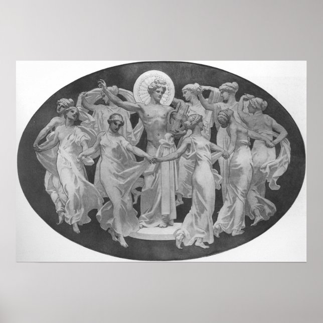 Apollo And The Muses Poster (Front)