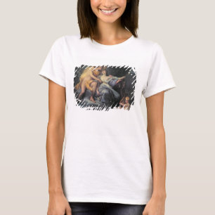 Apollo caressing the nymph Leucothea (oil on canva T-Shirt