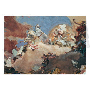 Apollo dans son char de Sun conduisant Béatrice I