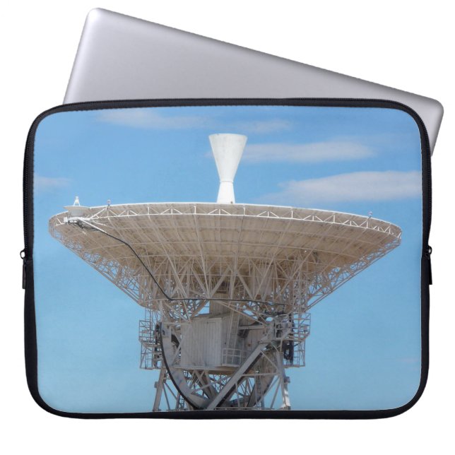 Apollo Deep Space Dish Antenna Laptop Sleeve (Front)