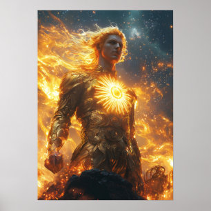 Apollo, God of the Sun - Bringer of Light Poster