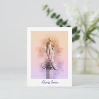 Apollo Greek God Statue Postcard – Classical Art