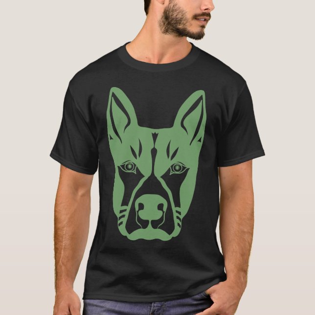 Apollo Pit Bull Husky T-Shirt (Front)