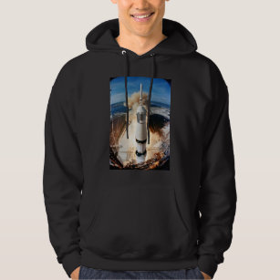 Apollo Saturn V Rocket launch to Moon 1969 Hoodie