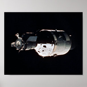 Apollo Spacecraft (Apollo-Soyuz Test Project) Poster