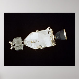 Apollo Spacecraft (Apollo-Soyuz Test Project) Poster