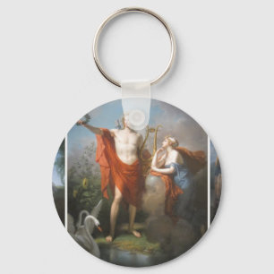 apollo & the muses keychain